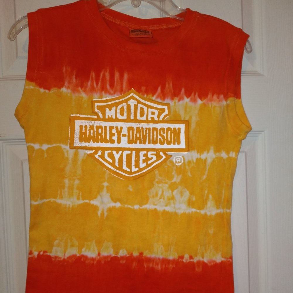 Harley-Davidson Tye-Dye Tank Top